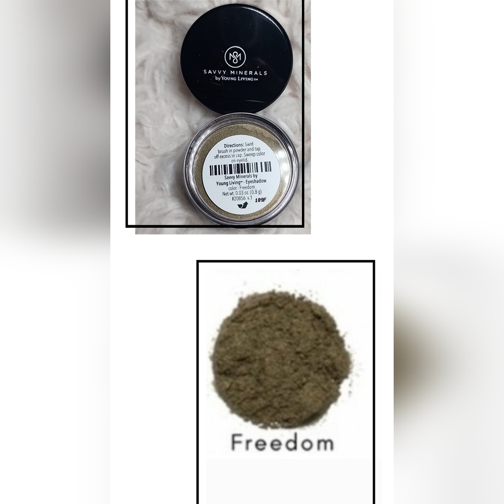 2 pcs Savvy Minerals  by Young Living-Eyeshadow Color-Freedom